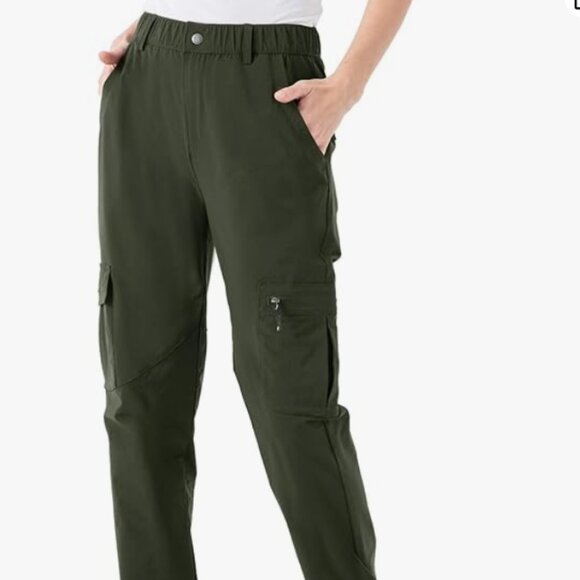 Hiking Cargo Pants Water-Resistant Quick Dry UPF 50+ - Picture 1 of 10